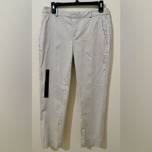 Stylish Black and White Polka Dot Pants